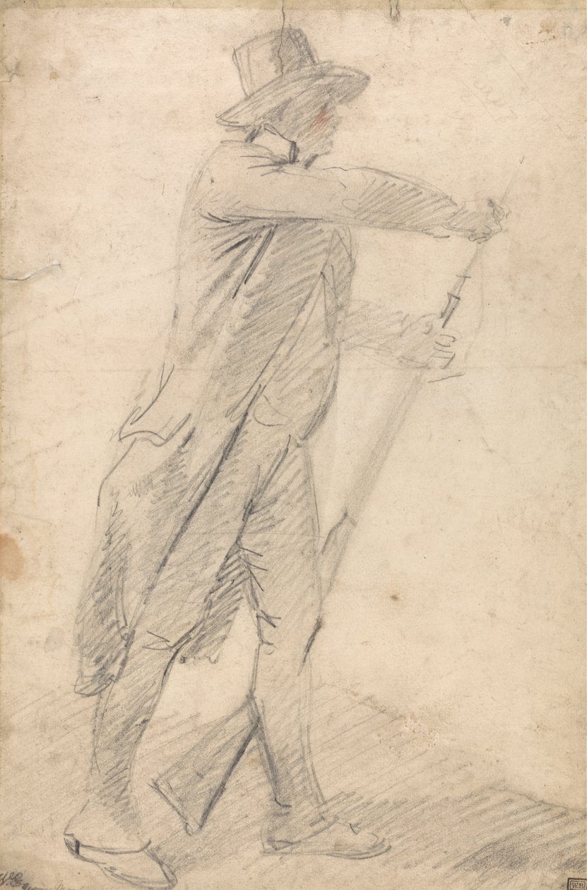 Um desportista a carregar a sua arma de George Morland