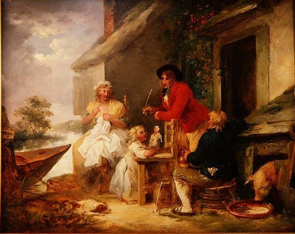 Porta de cabana de George Morland