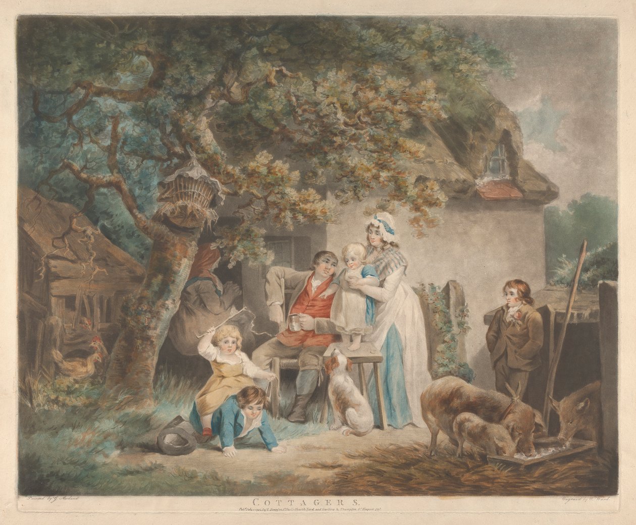 Cottagers de George Morland
