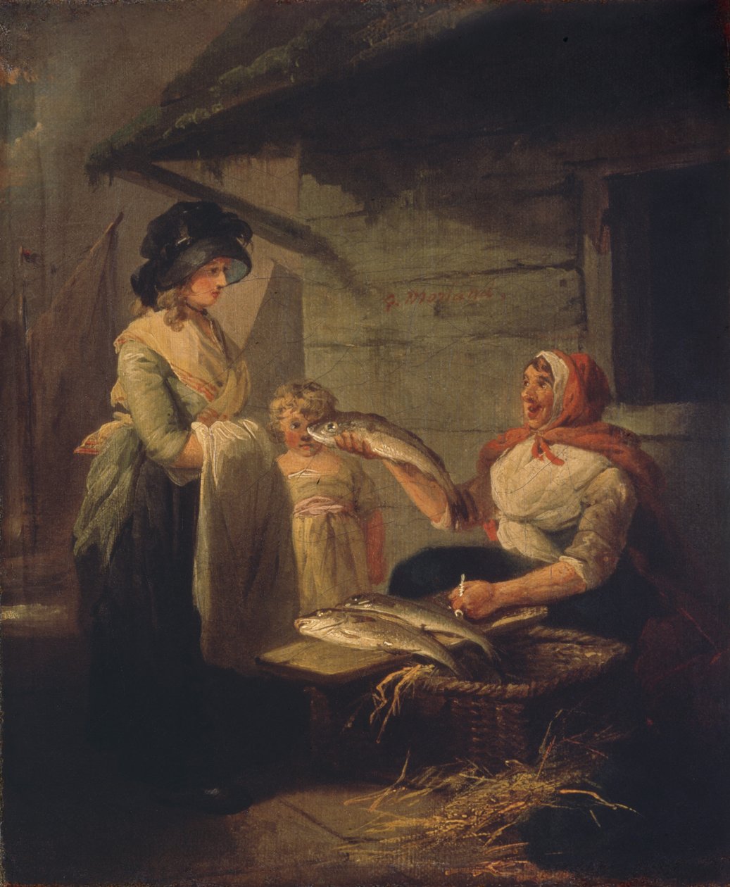Fishwife, final da década de 1780. de George Morland