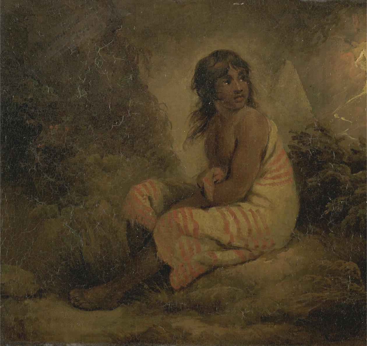 rapariga indiana de George Morland