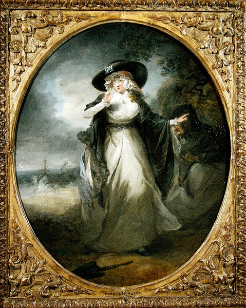 Louisa (óleo sobre tela) de George Morland