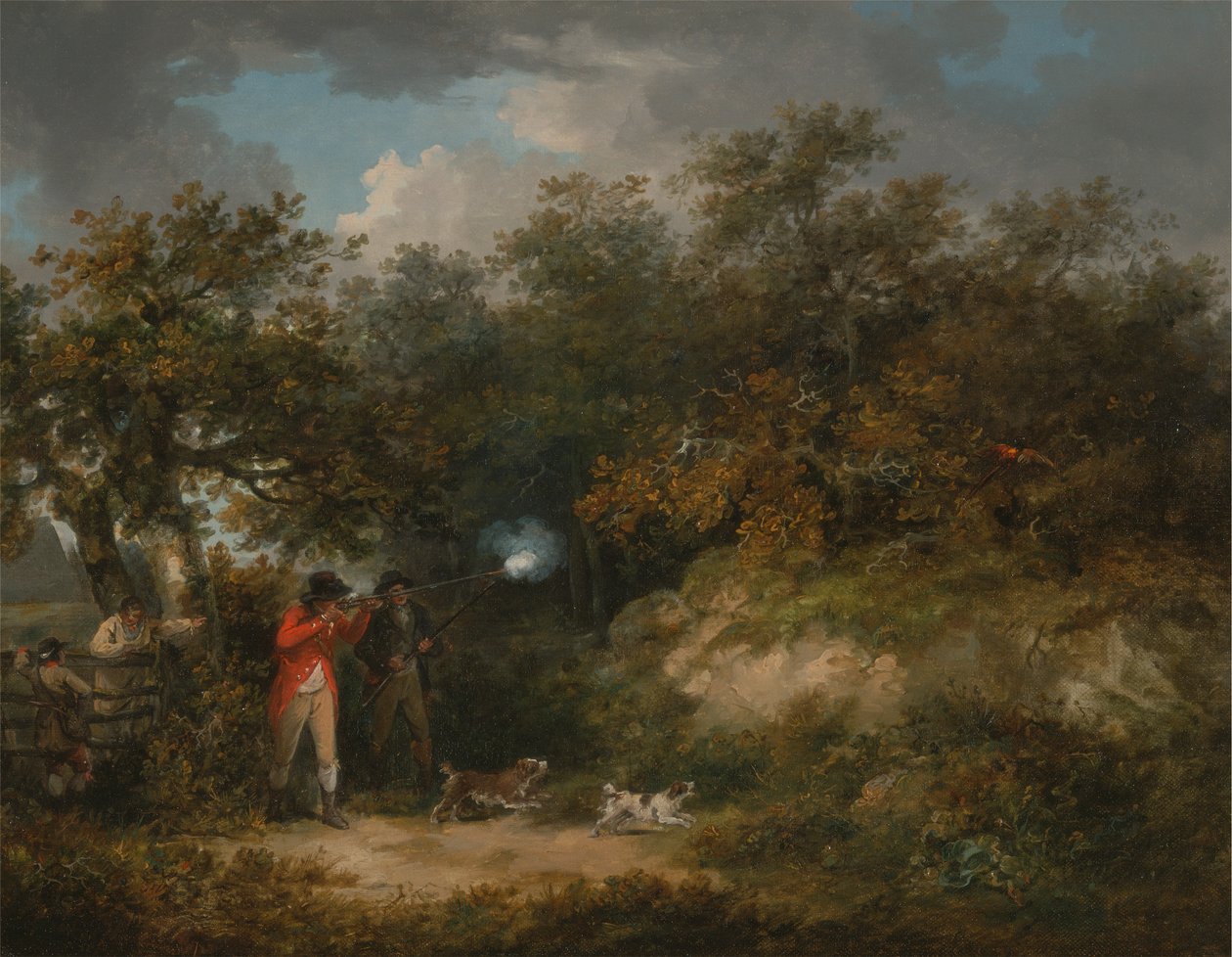 Tiro ao Faisão de George Morland