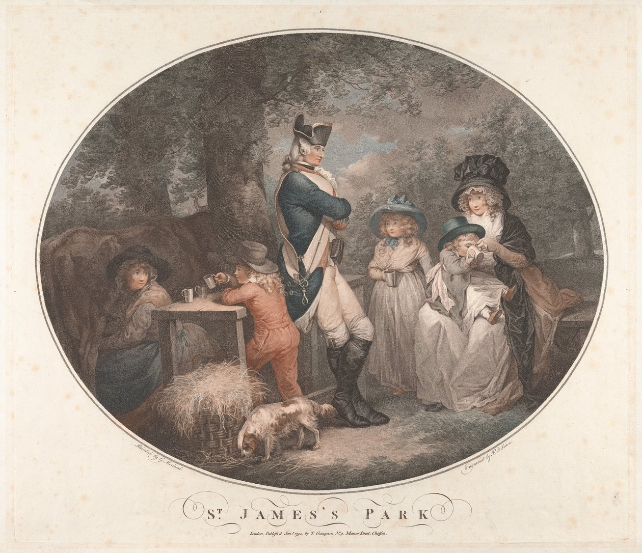 Parque St. James de George Morland