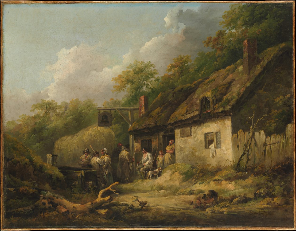 The Bell Inn de George Morland