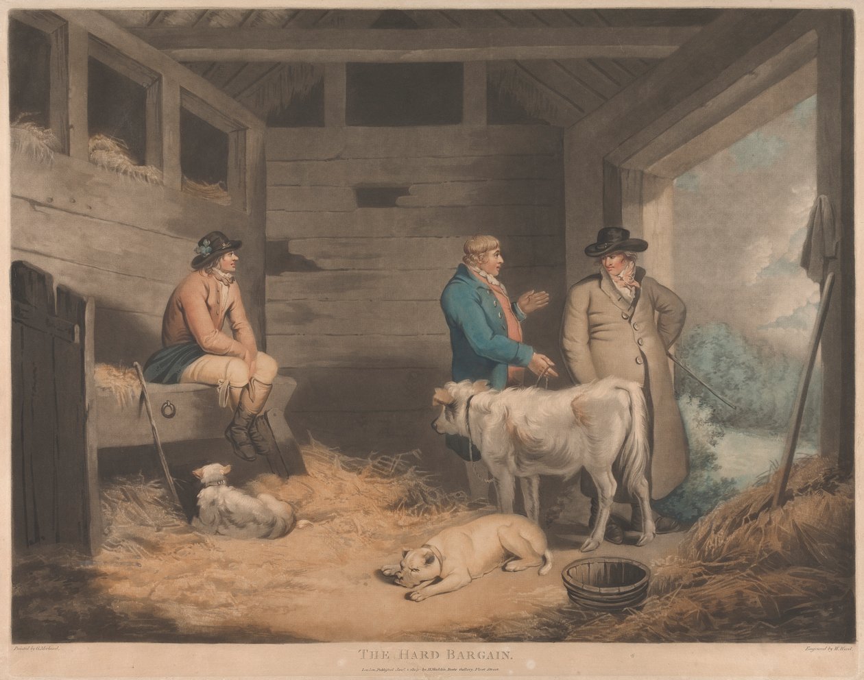 A dura negociação de George Morland