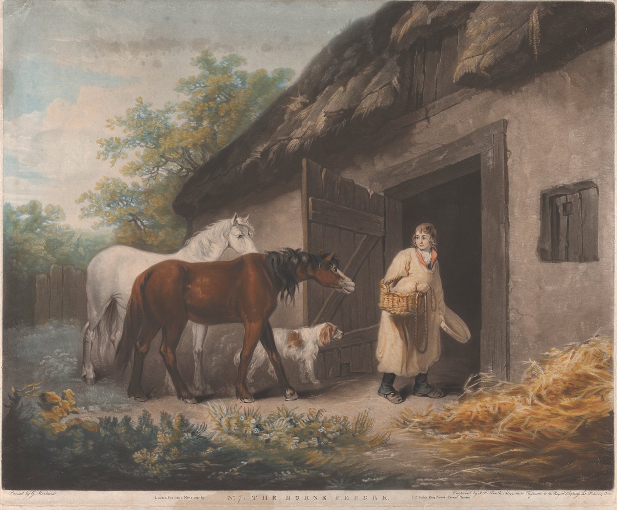 O Alimentador de Cavalos de George Morland