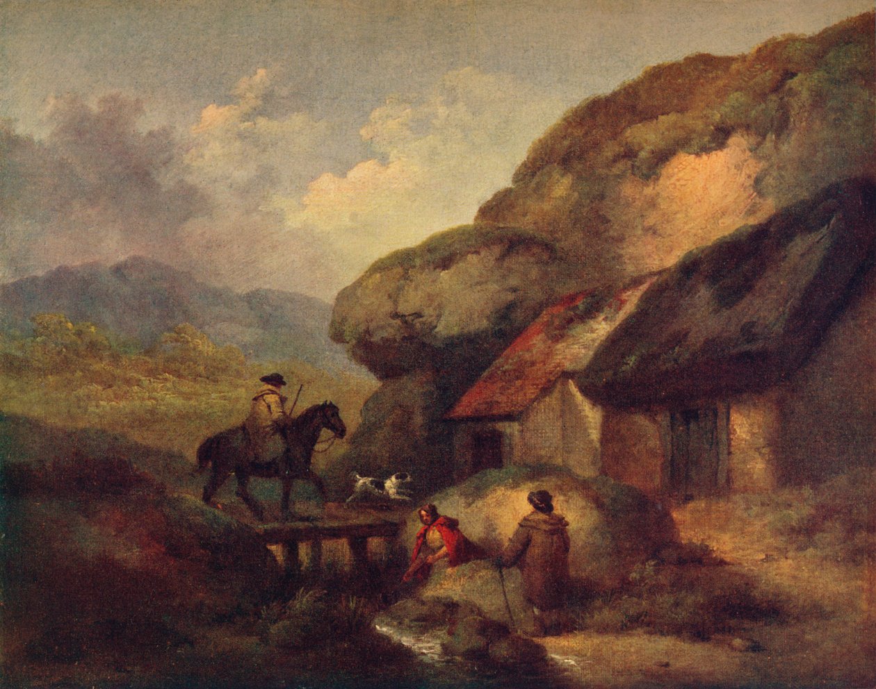 O Viajante, c1795 de George Morland