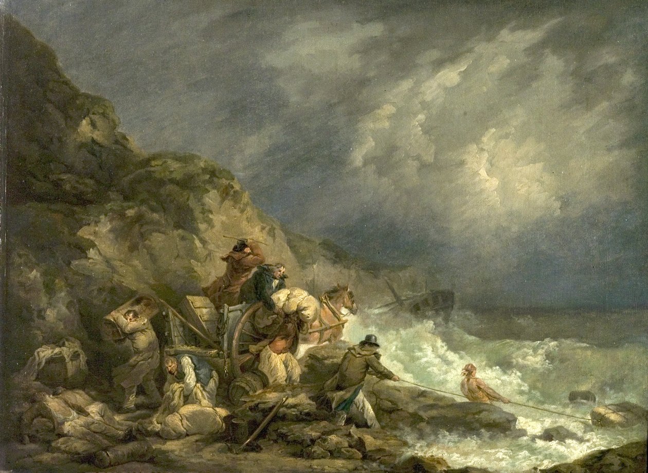 Os destruidores, c.1790 de George Morland