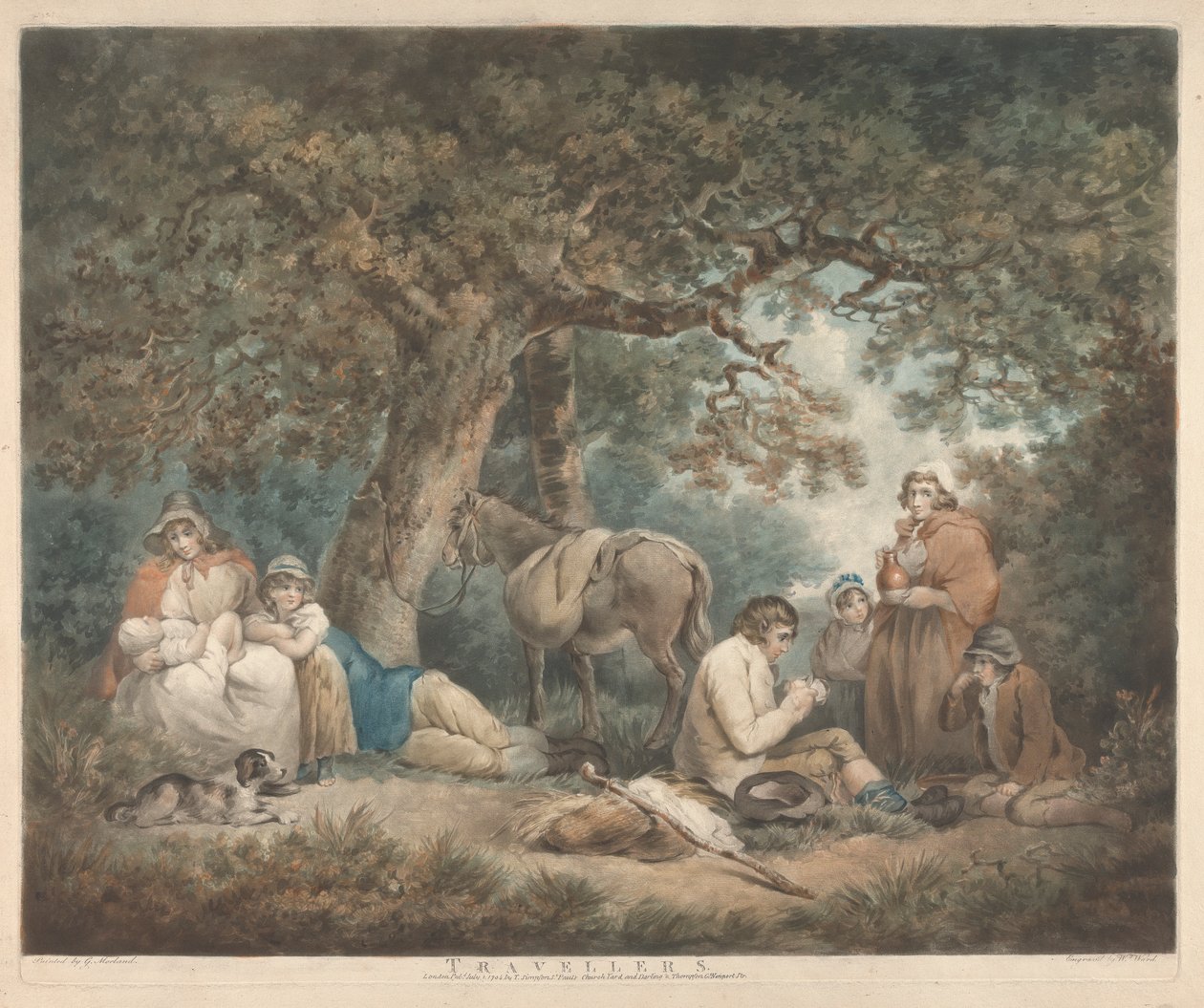 Viajantes de George Morland