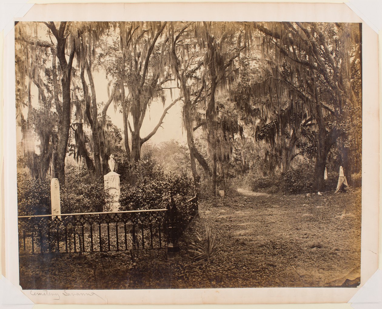 Buen-Ventura, Savannah, Geórgia de George N. Barnard