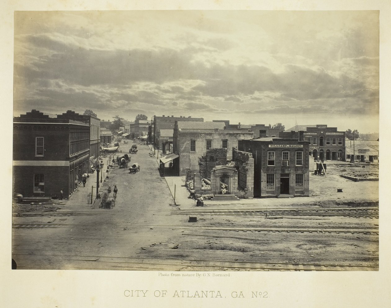 Cidade de Atlanta, GA, n.º 2 de George N. Barnard