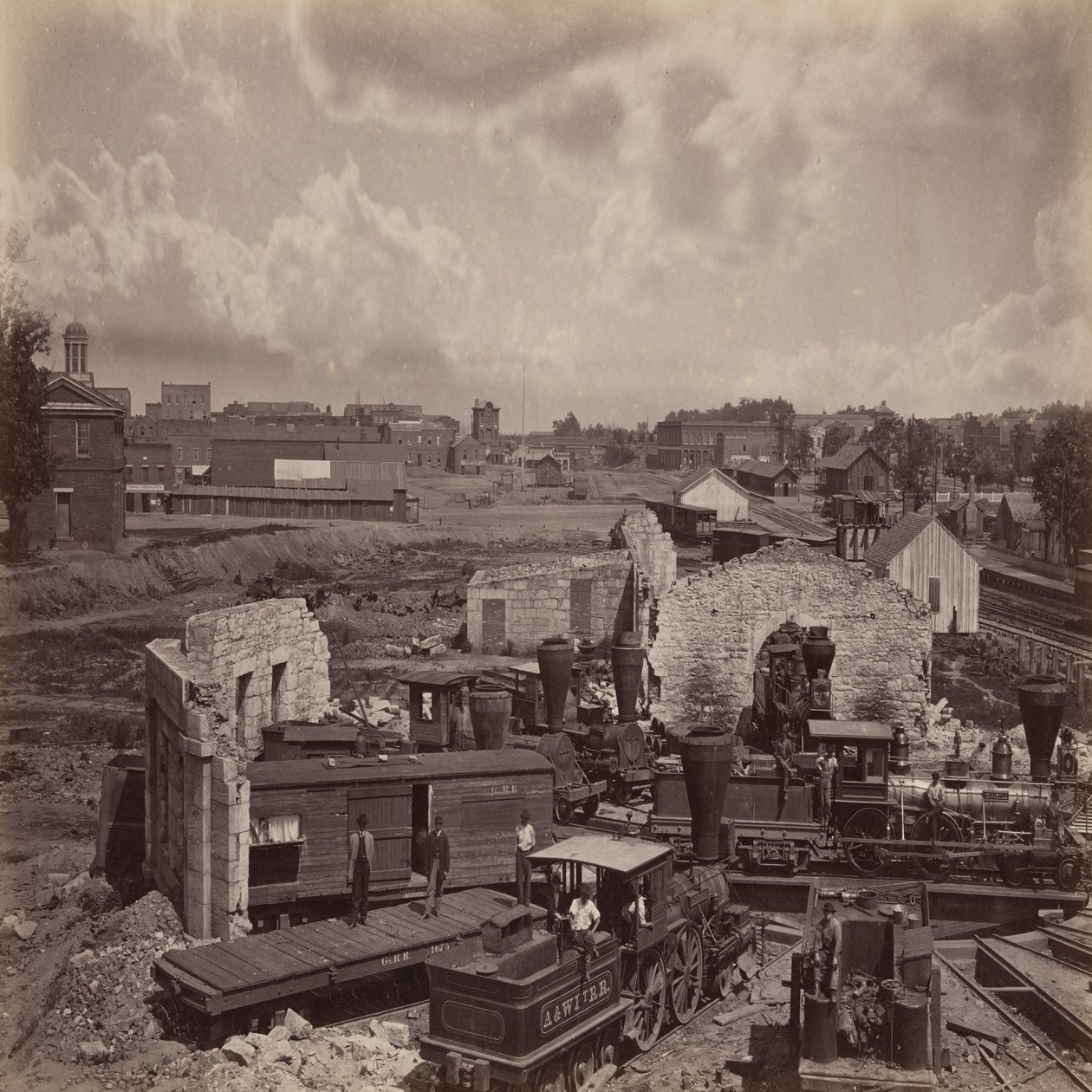 Cidade de Atlanta, Geórgia, n.º 1 de George N. Barnard