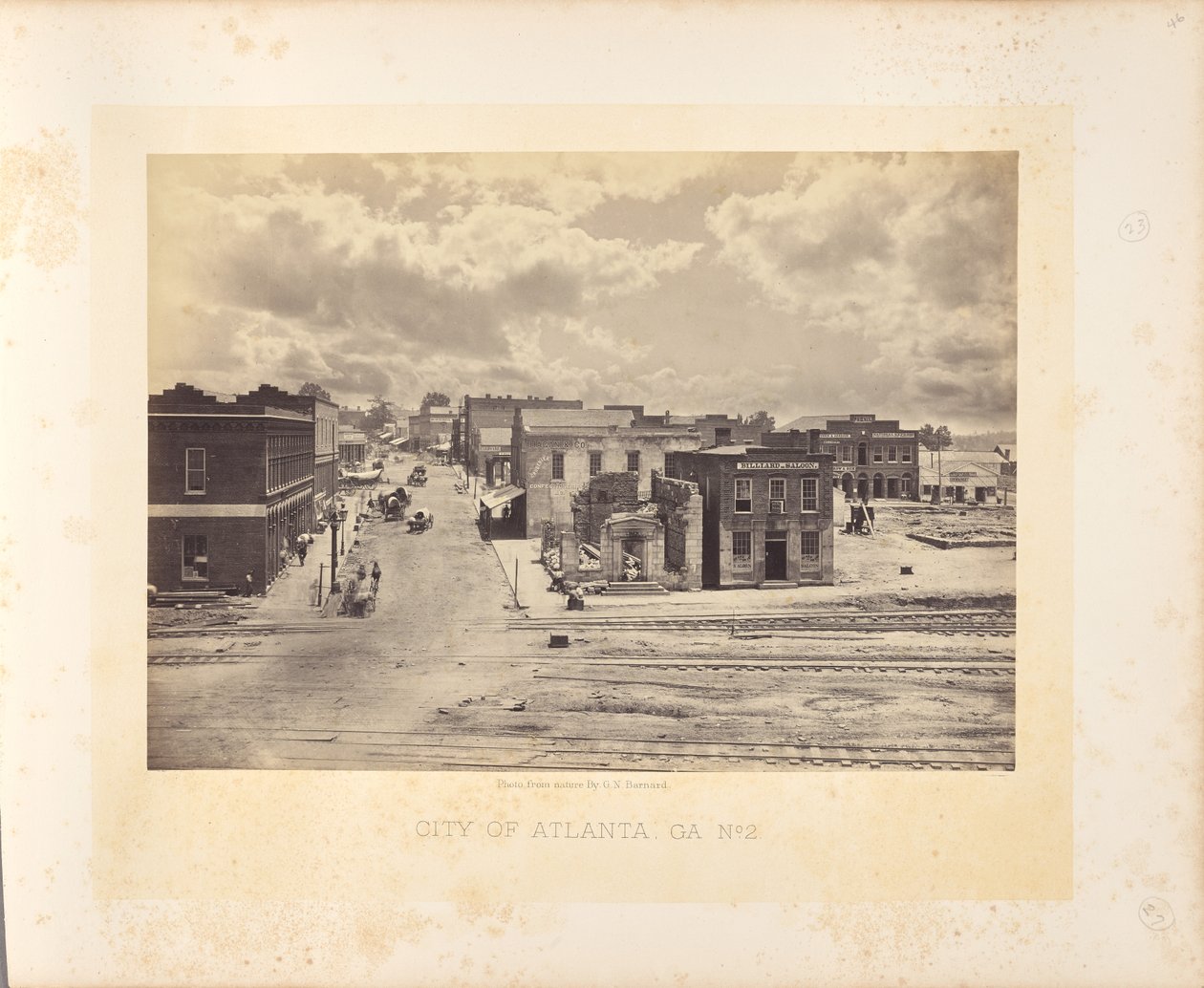 Cidade de Atlanta, Geórgia, n.º 2 de George N. Barnard