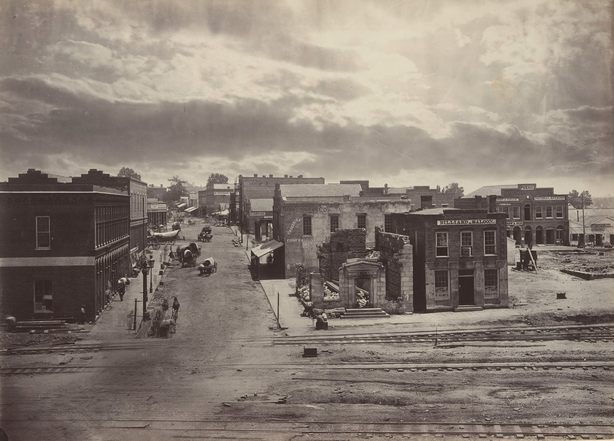 Cidade de Atlanta, Geórgia nº 2, 1866. de George N. Barnard