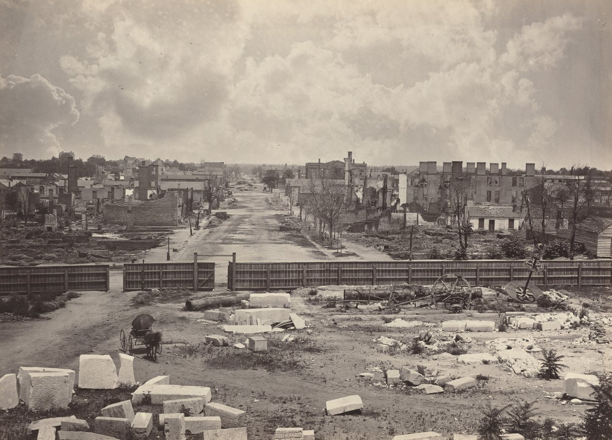 Columbia do Capitólio, 1865-1866. de George N. Barnard