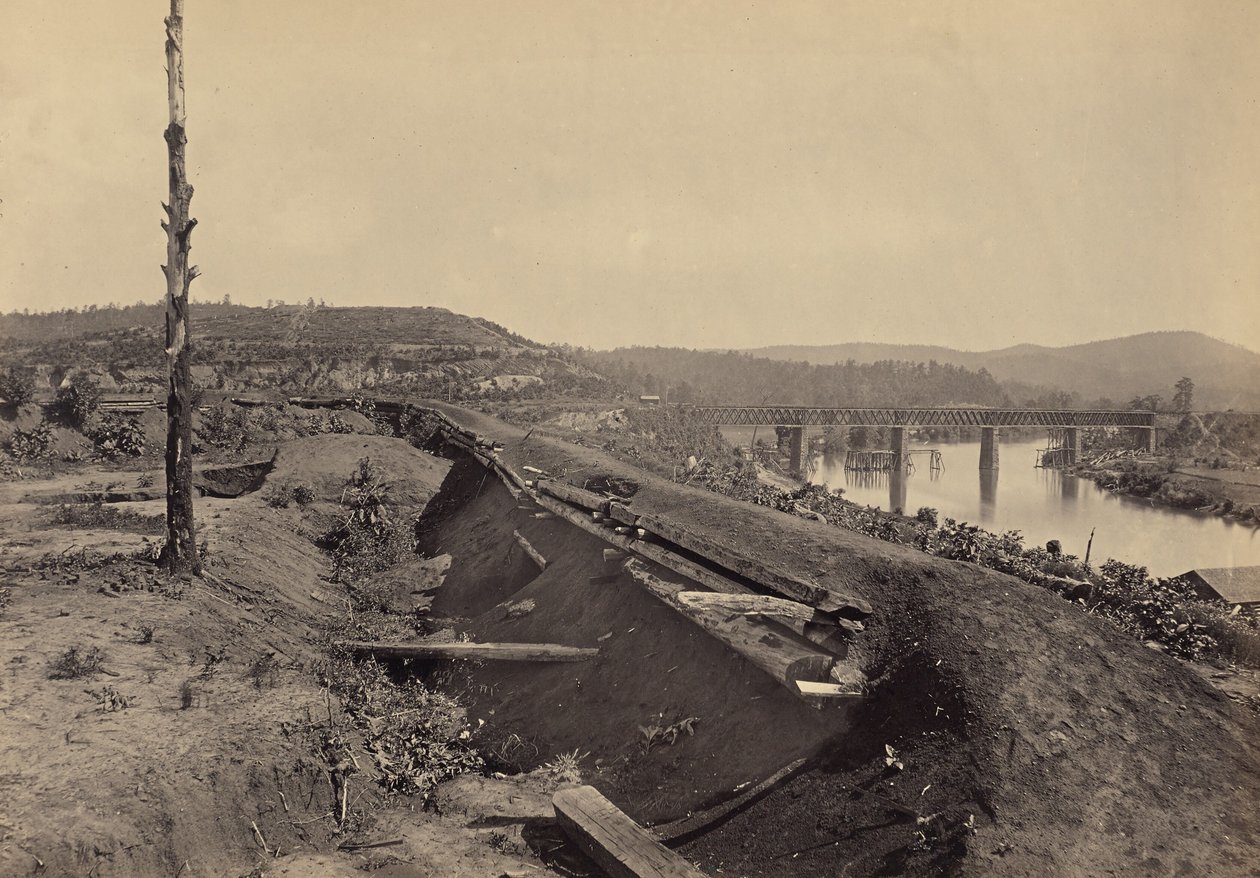 Defesas da ponte de Etawah de George N. Barnard