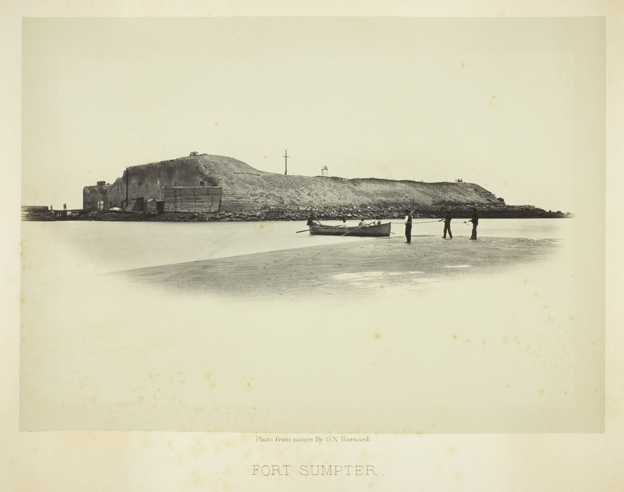 Forte Sumpter de George N. Barnard