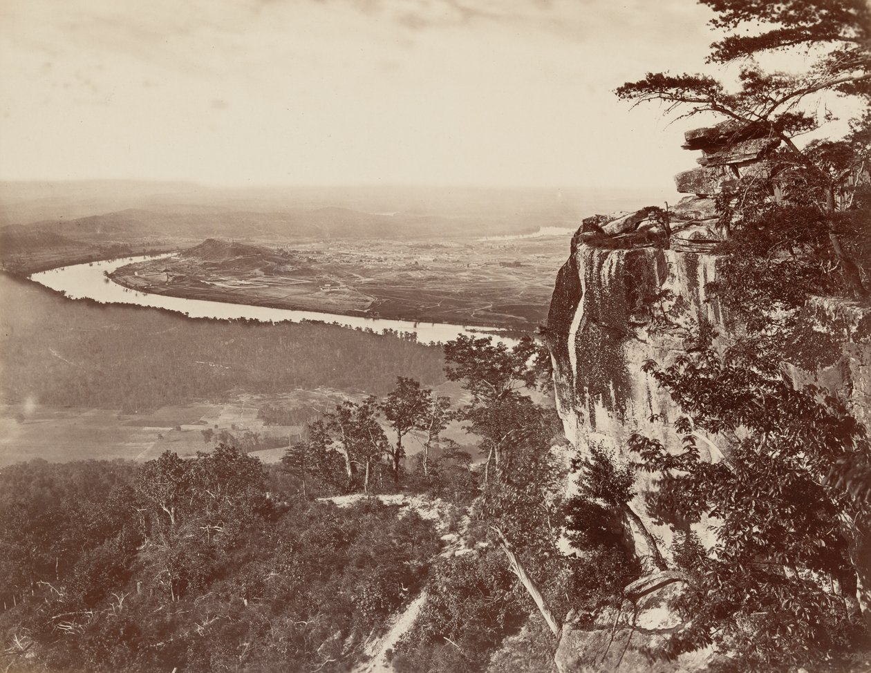 Lookout Mountain, Geórgia de George N. Barnard