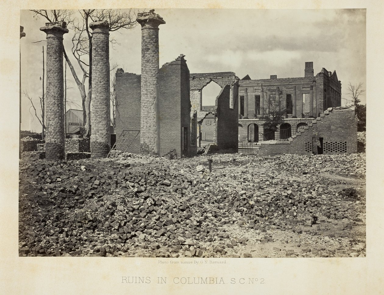 Ruínas em Columbia, S.C., n.º 2 de George N. Barnard