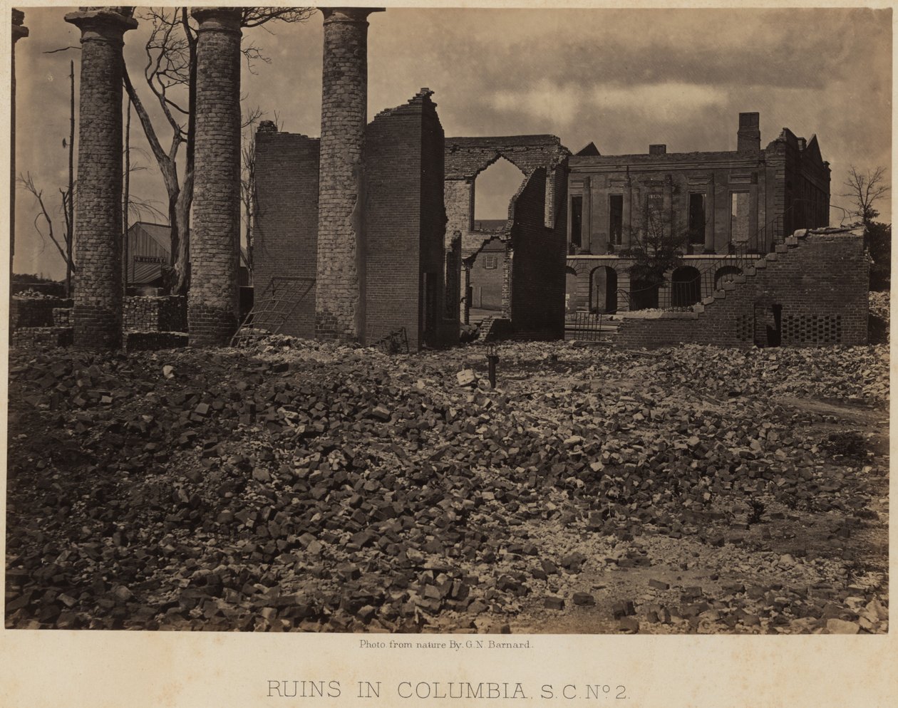 Ruínas em Columbia, S.C. n.º 2 de George N. Barnard