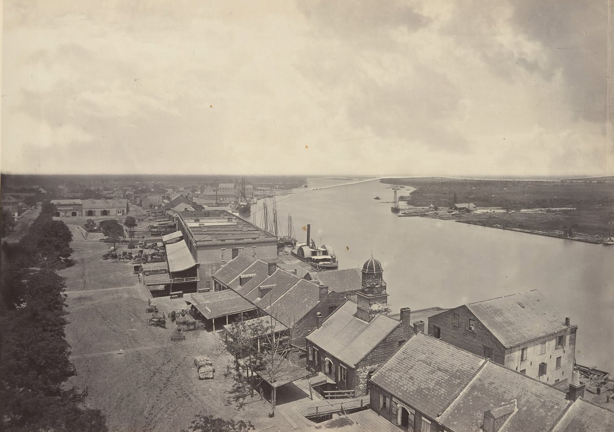 Savannah, Geórgia No. 1, década de 1860. de George N. Barnard