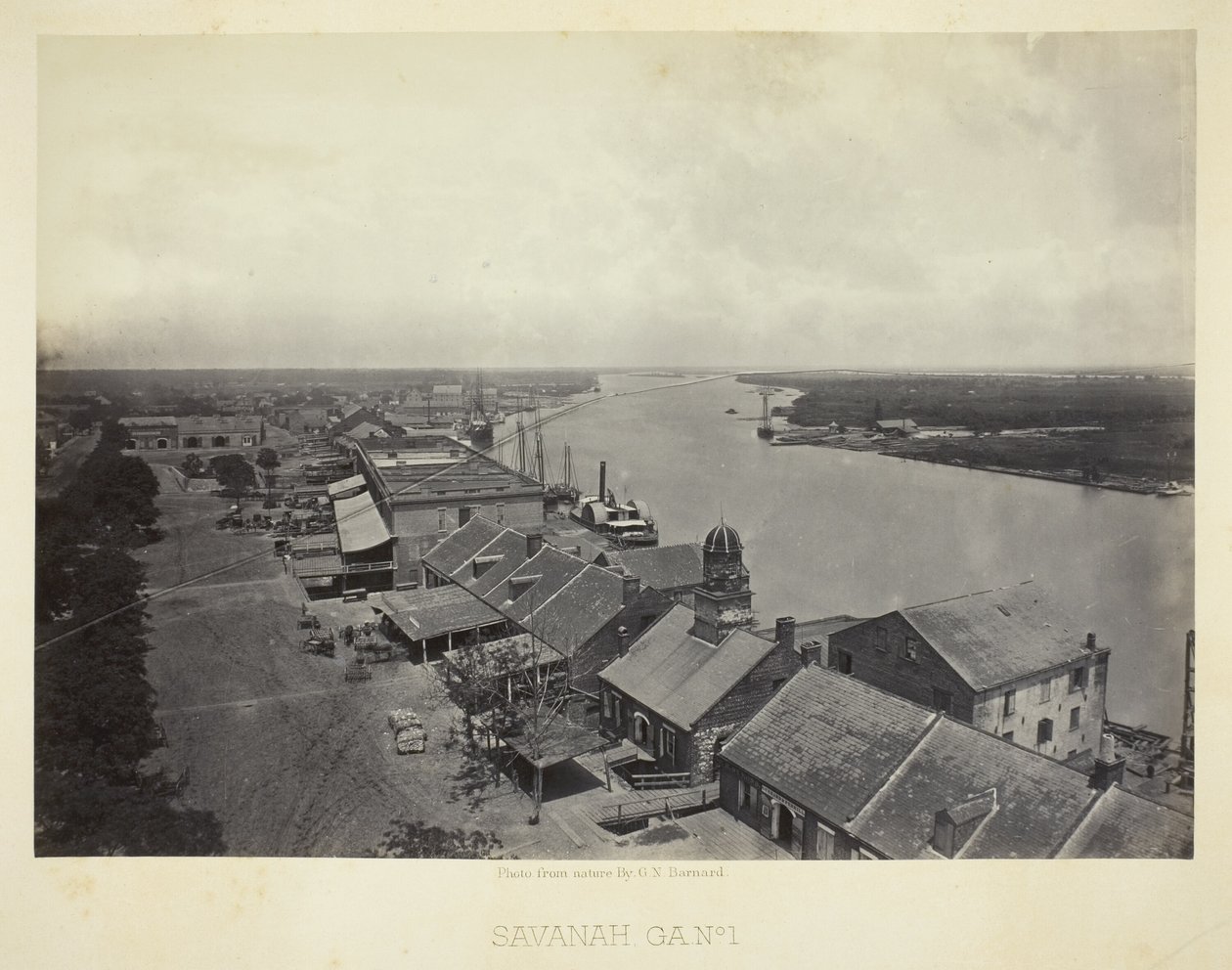 Savannah, GA, n.º 1 de George N. Barnard