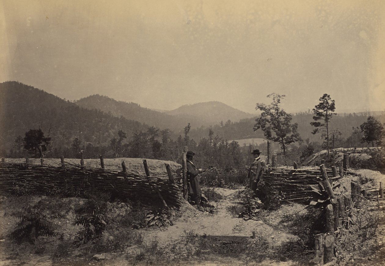 A passagem de Allatoona, Geórgia de George N. Barnard