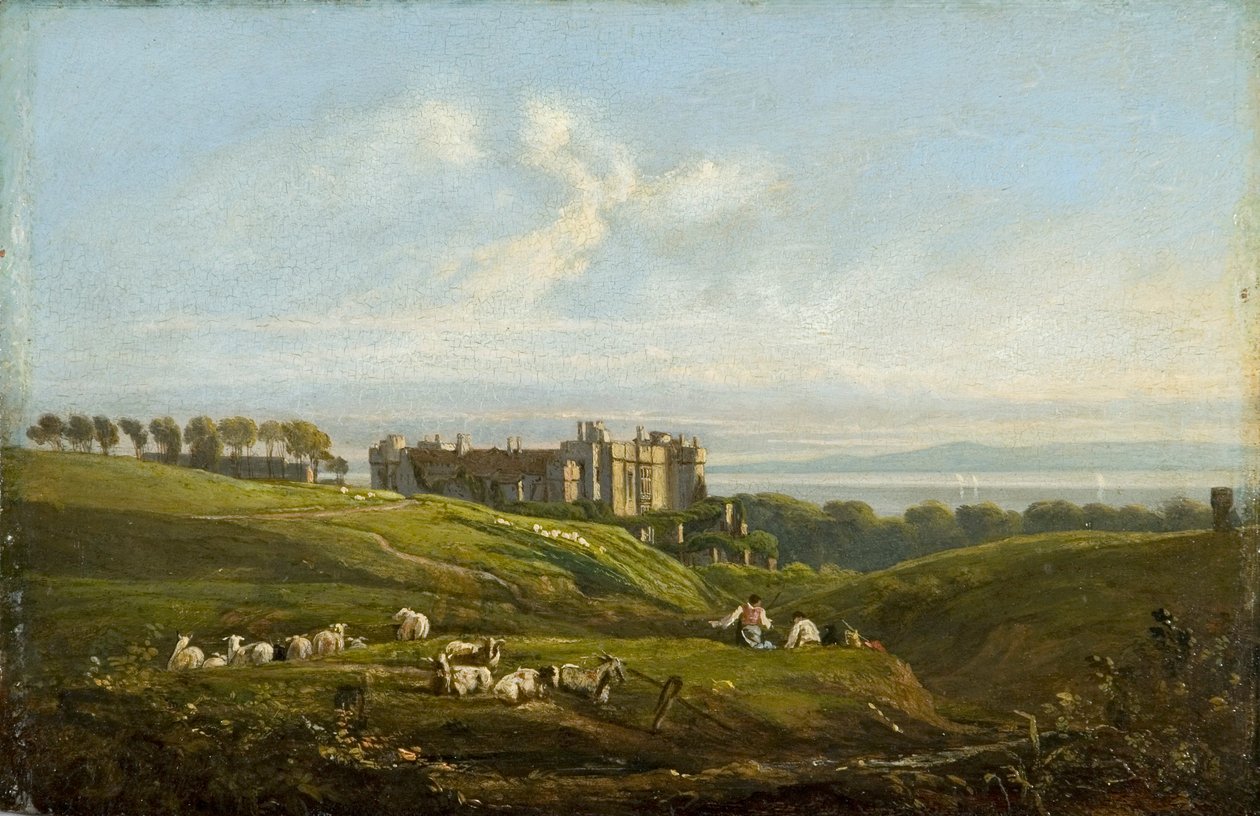 "Castelo de São Donat", 1820 de George Orleans De La Motte