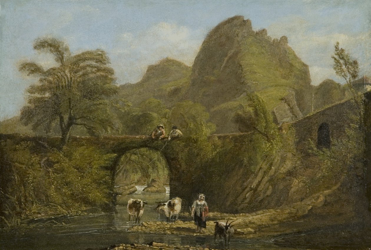 Dynas Rock and Bridge de George Orleans Delamotte