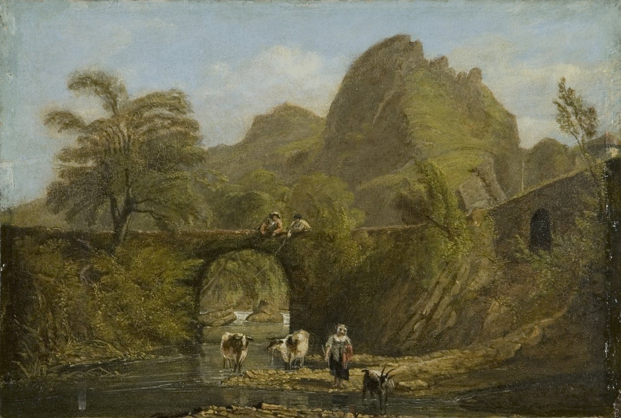 Dynas Rock and Bridge de George Orleans Delamotte