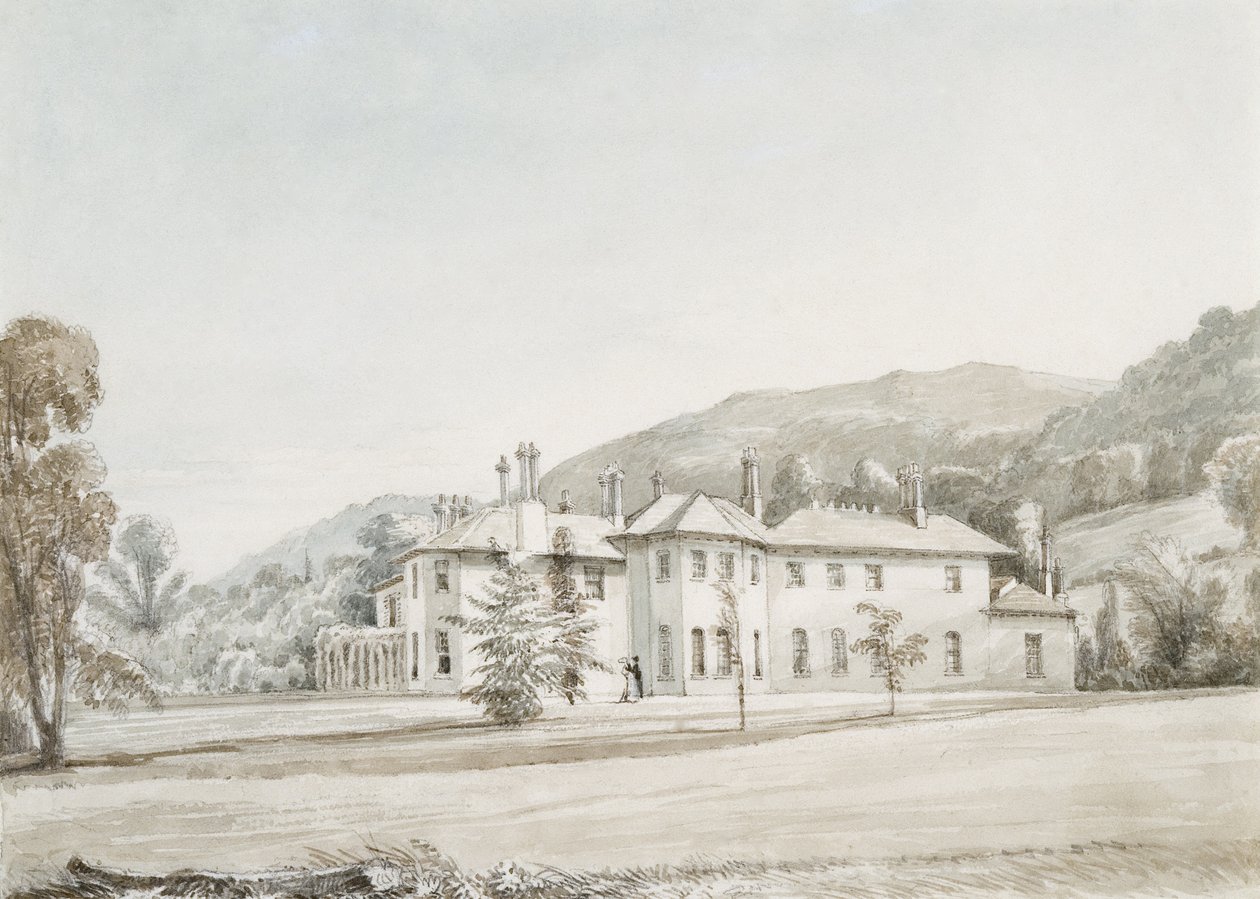 Rheola (aguarela e lápis sobre papel) de George Orleans Delamotte