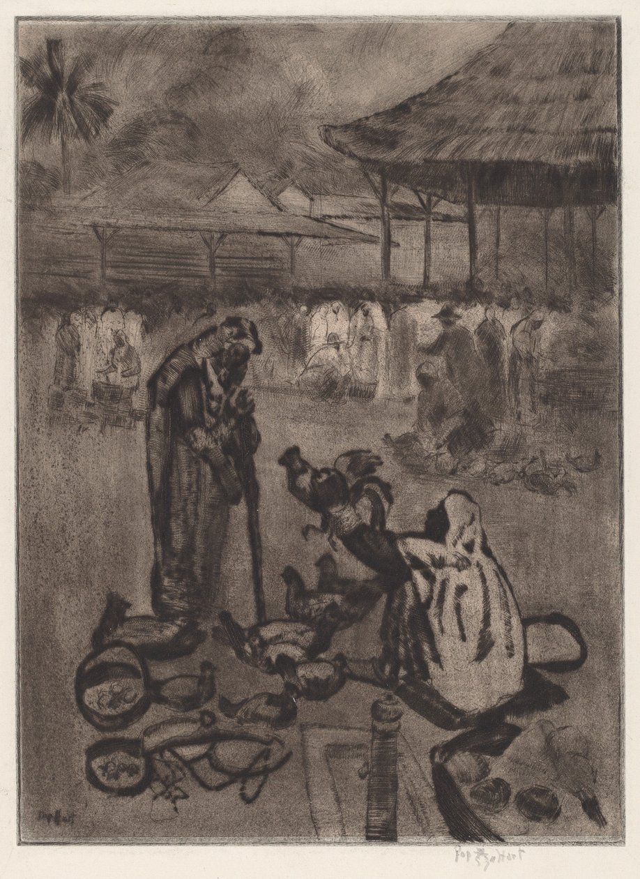 Vendedor de frango, Trinidad de George Overbury