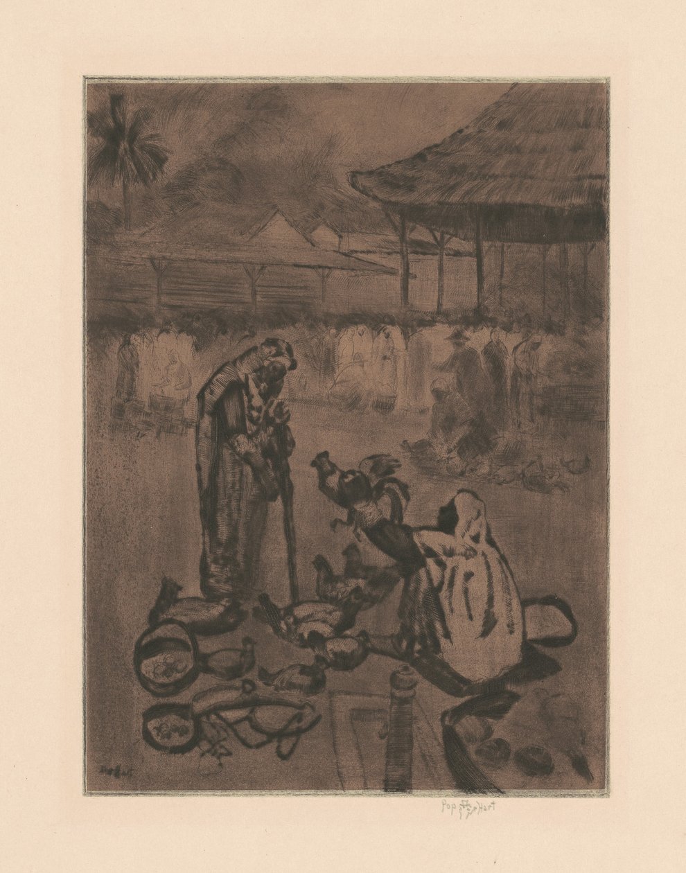Vendedor de frango, Trinidad de George Overbury