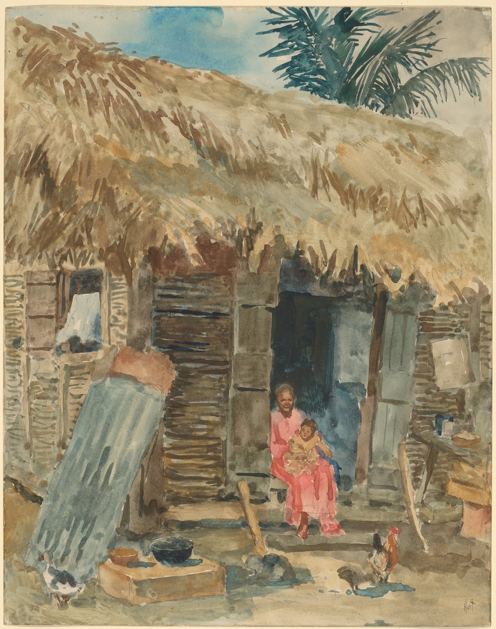 Cabana em Trindade de George Overbury
