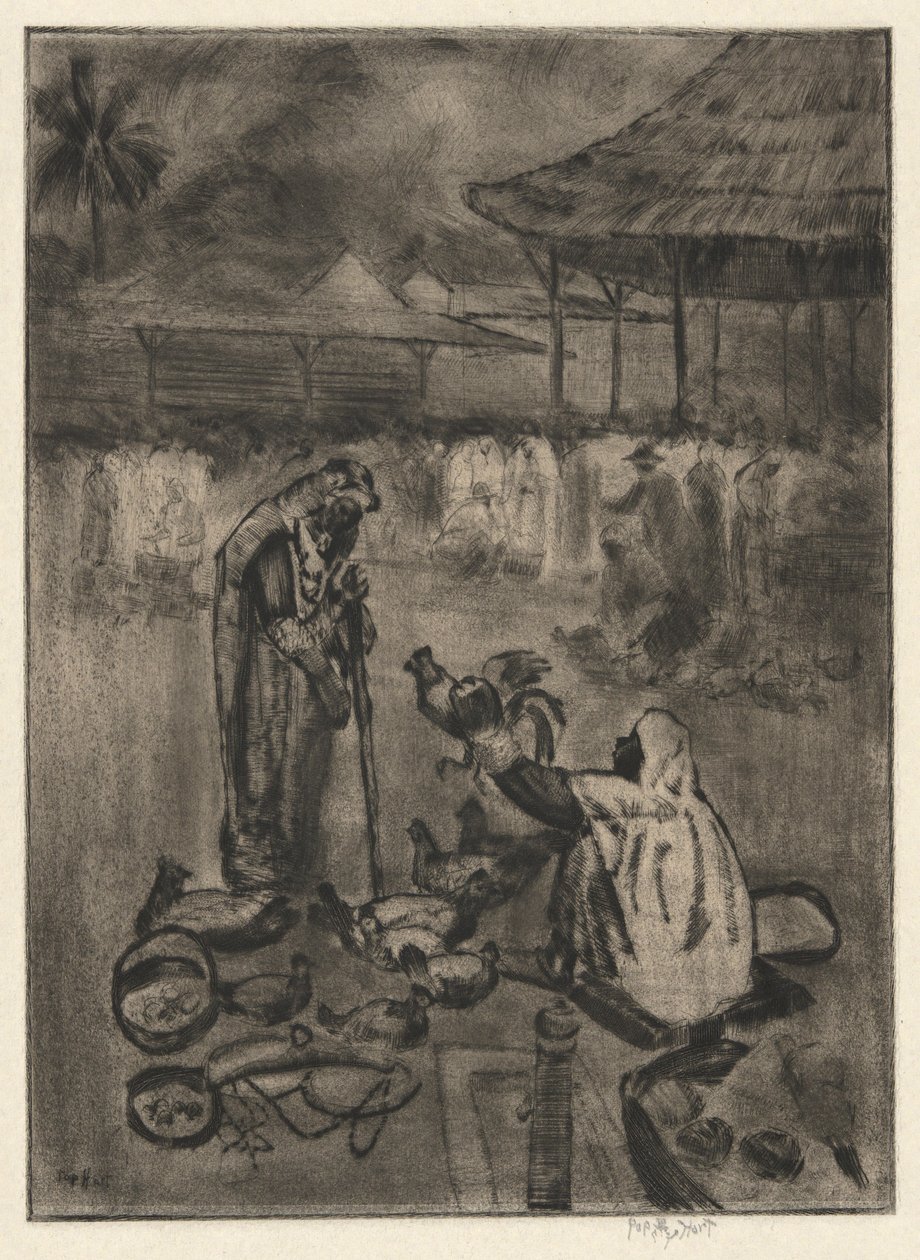Vendedor de frango, Tindad de George Overbury Hart
