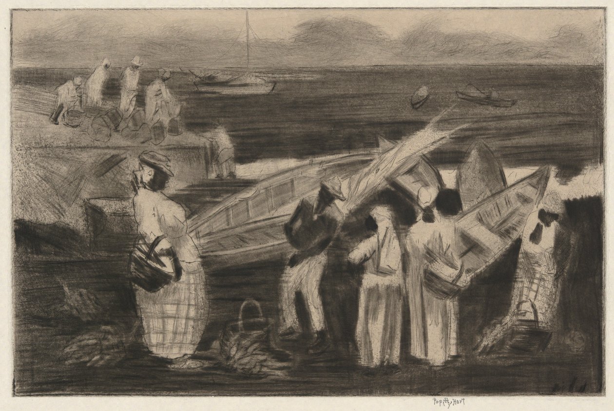 Barcos de Mercado de George Overbury Hart