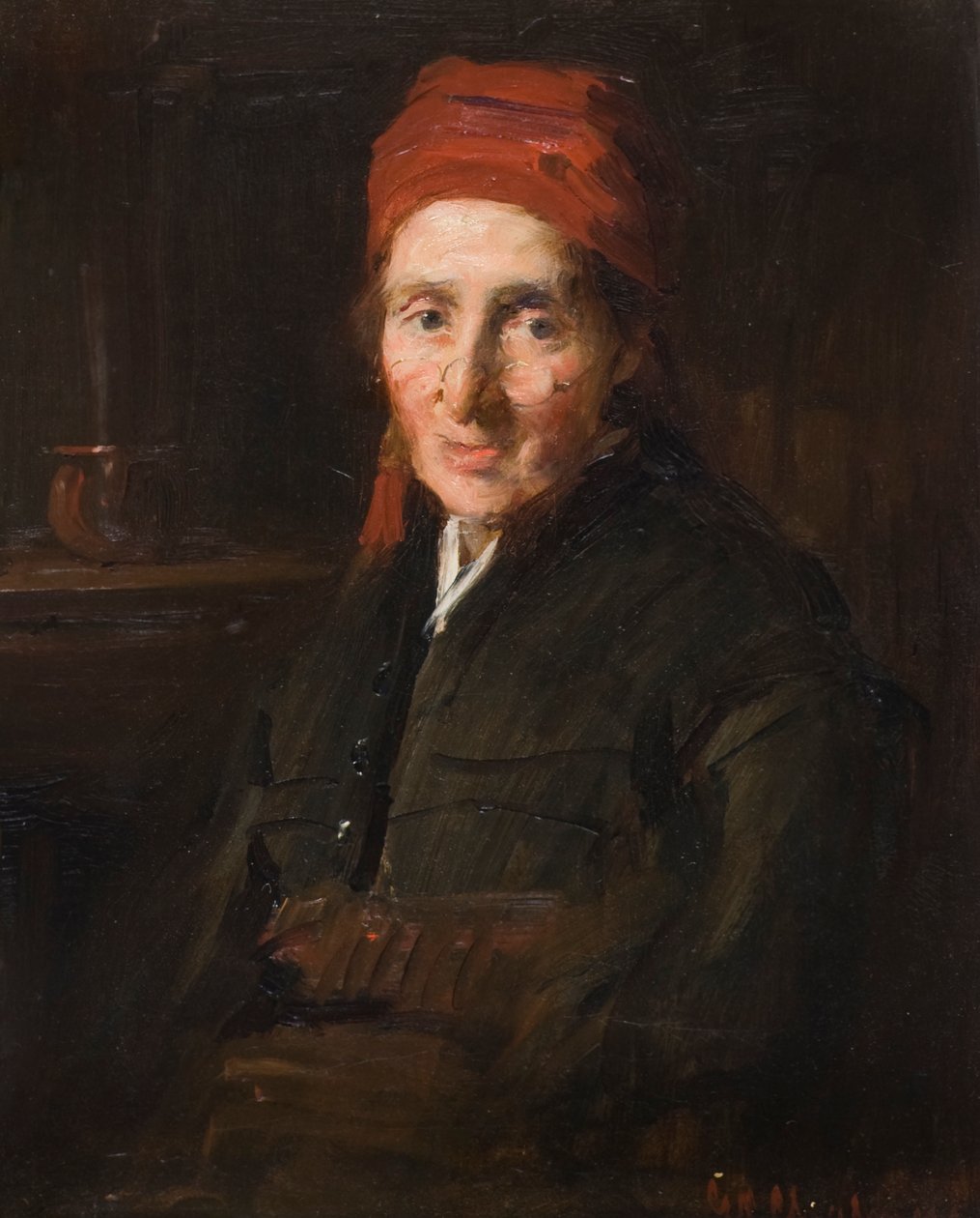 Um camponês da Bretanha de George Paul Chalmers
