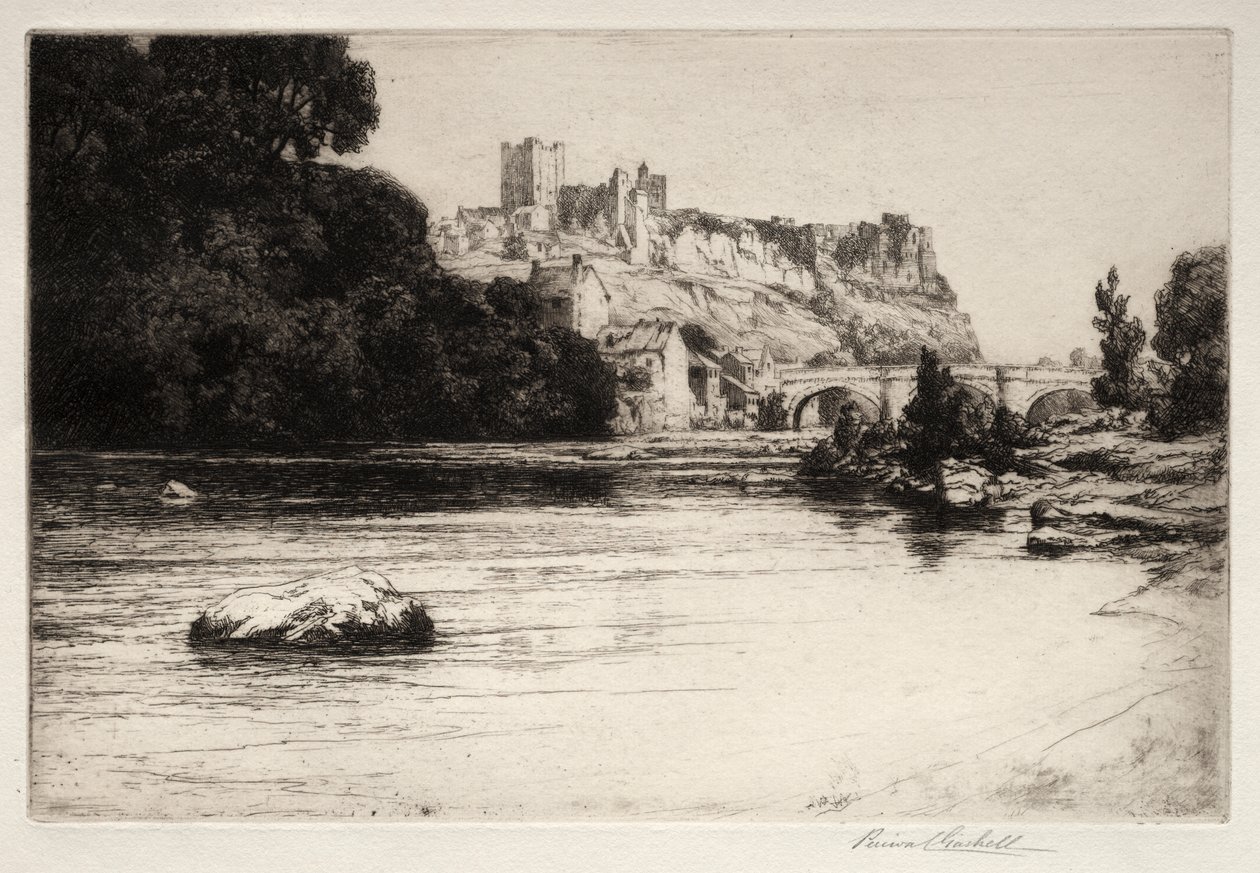 Castelo de Richmond de George Percival Gaskell