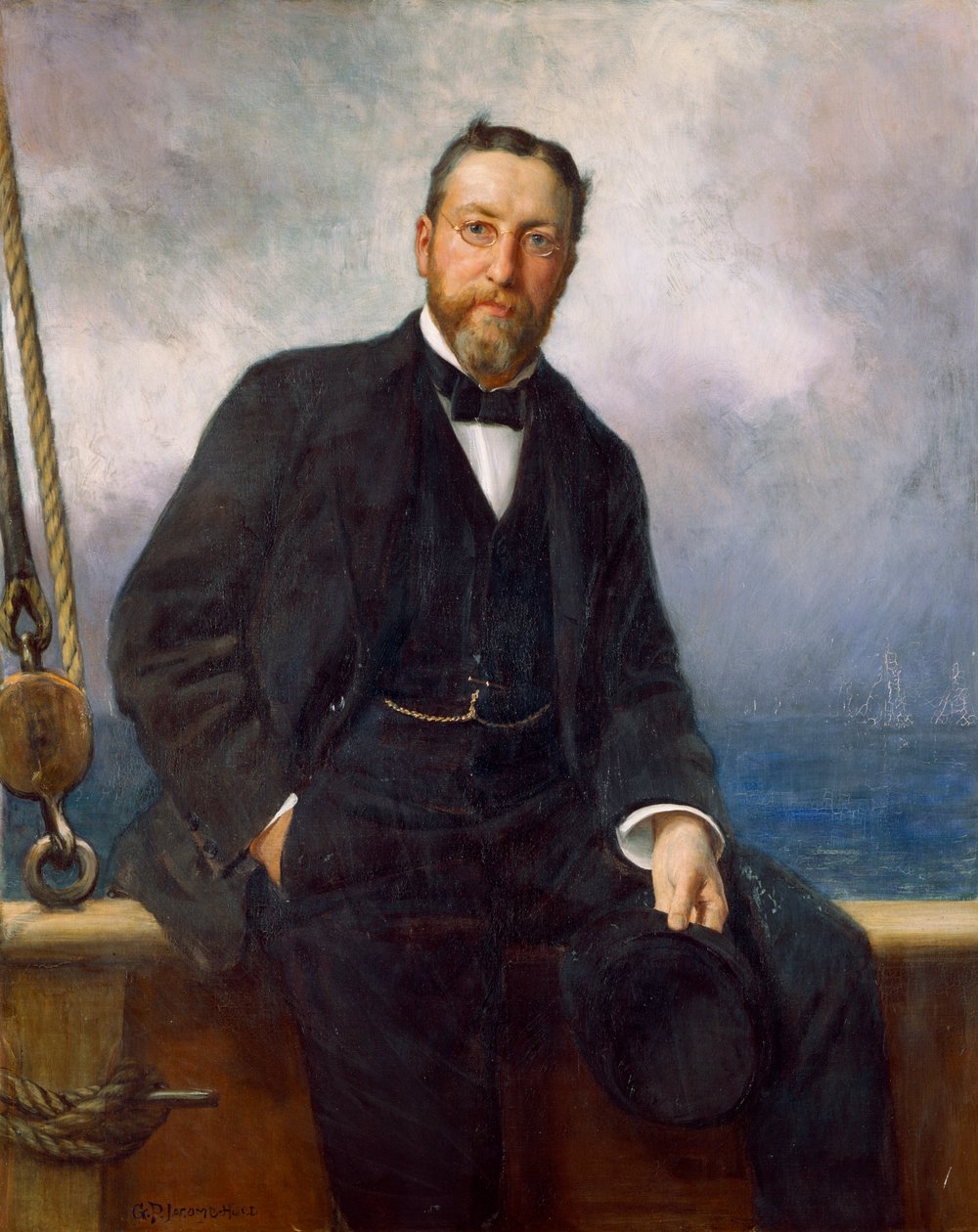 Peter Thellusson (óleo sobre tela) de George Percy Jacob Hood