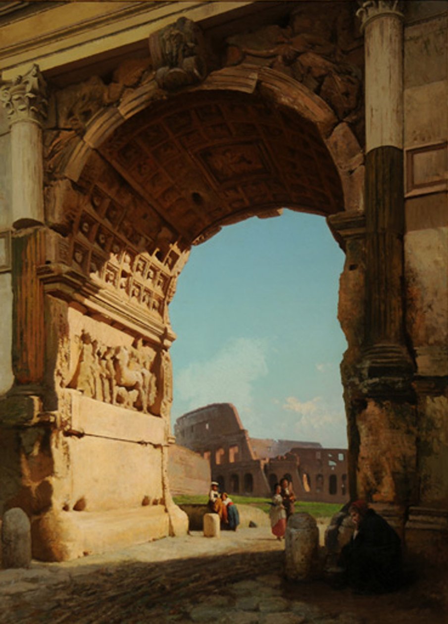 Arco de Tito de George Peter Alexander Healy