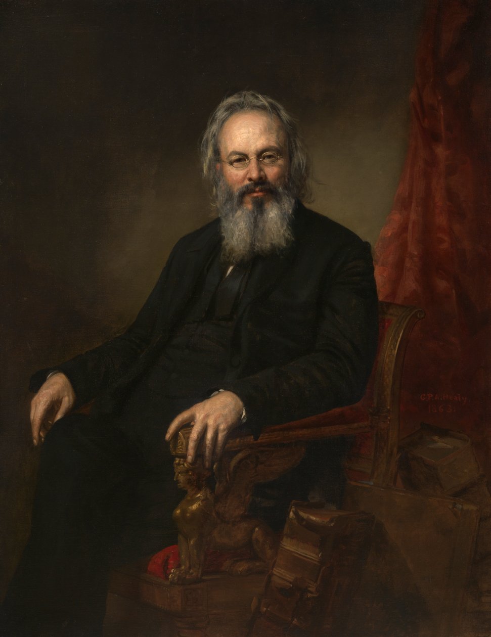 Orestes Brownson, 1863. de George Peter Alexander Healy