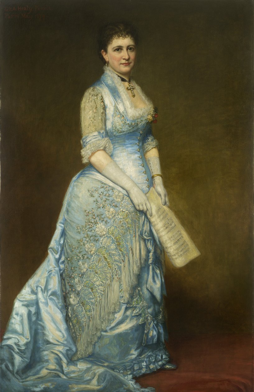 Retrato de Emma Thursby (1845-1931), 1879 de George Peter Alexander Healy