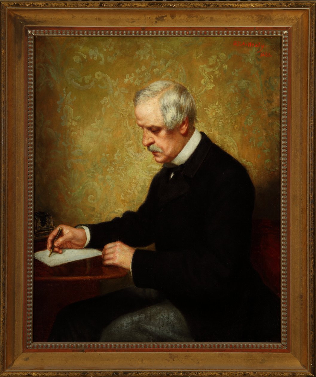 Retrato de um homem, 1881 de George Peter Alexander Healy