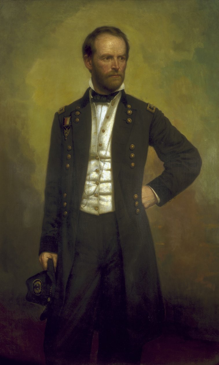 William T.Sherman de George Peter Alexander Healy