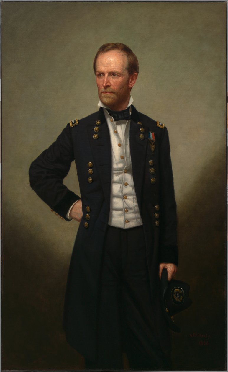William T. Sherman, 1866. de George Peter Alexander Healy