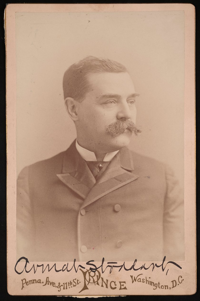 Retrato de Armat Stoddart 1842-1910, Antes de 1892. de George Prince