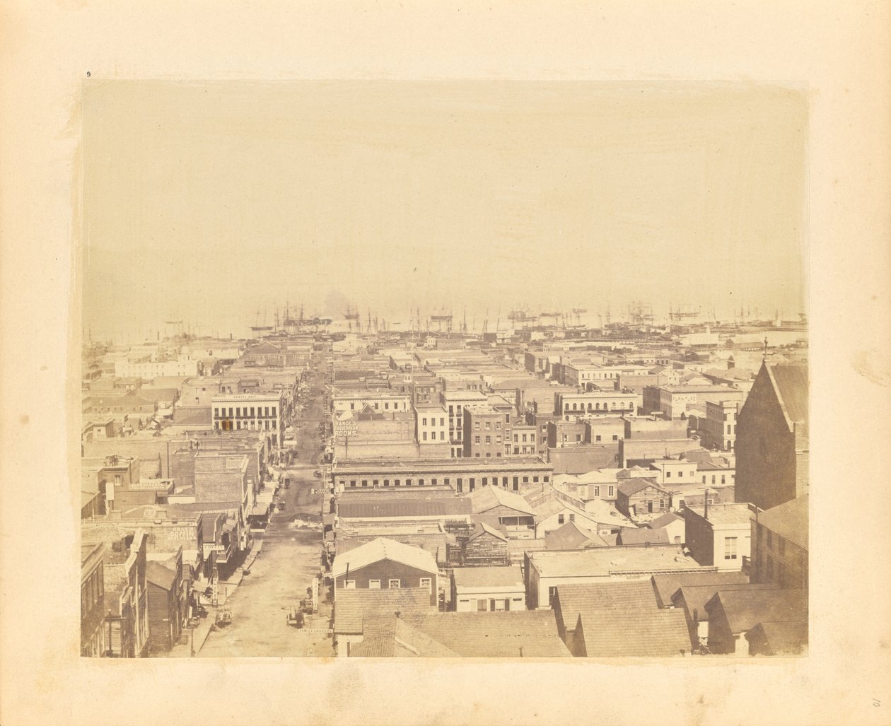 Vista para a rua Sacramento. de George R. Fardon