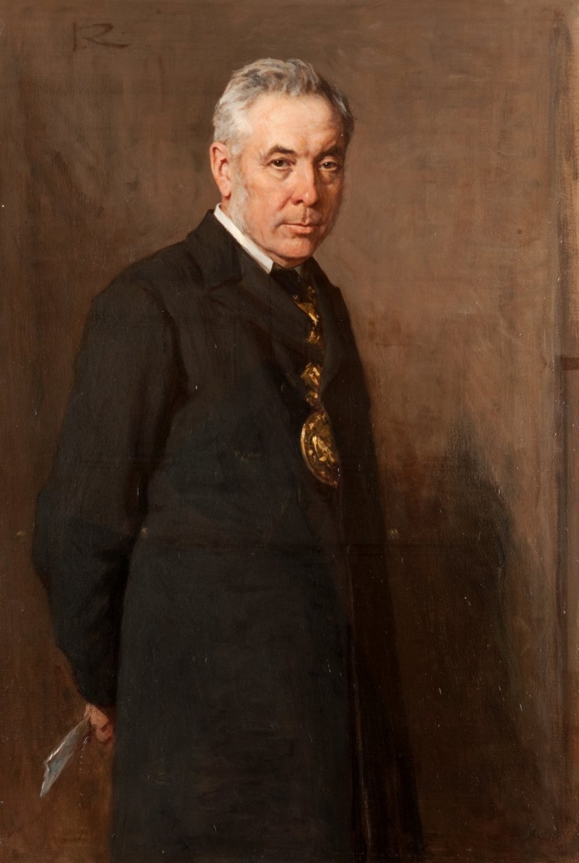 William Hunter, c.1904 (óleo sobre tela) de George Reid
