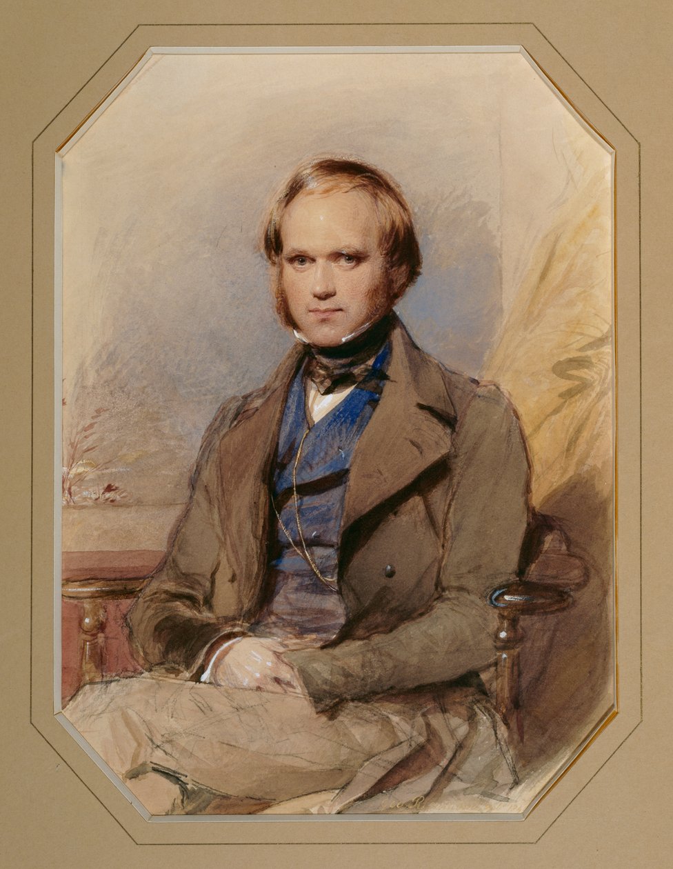 Charles Darwin de George Richmond
